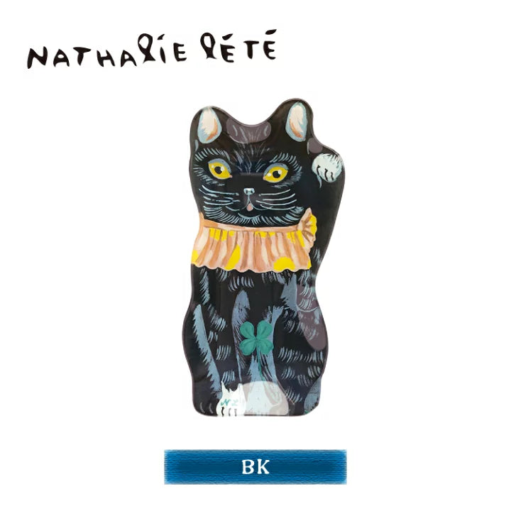 【預訂】日本直送 法國插畫家Nathalie Lete貓玻璃盤