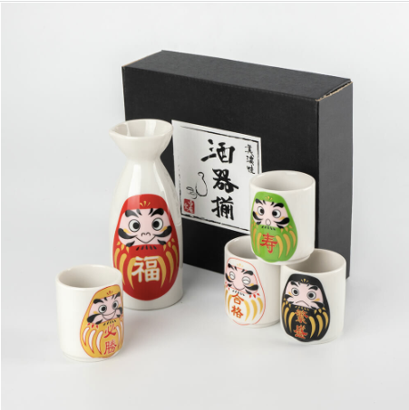 【預訂】日本製 達摩清酒套裝