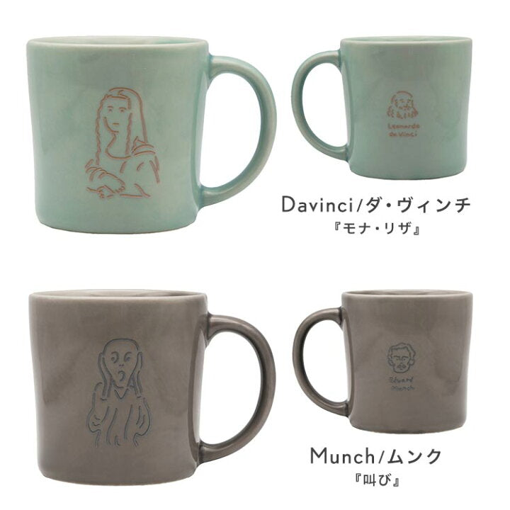 【預訂】日本製 世界名畫馬克杯