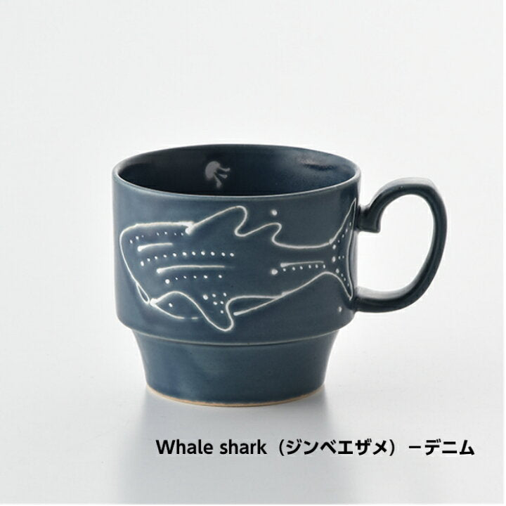 【預訂】日本製 波佐見燒海洋世界疊杯