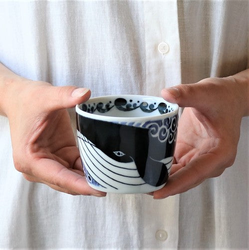 【預訂】日本製 鯨魚茶杯