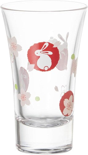 【現貨】日本製 櫻花兔清酒杯