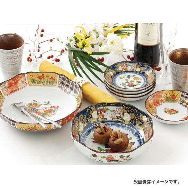 【預訂】日本製 有田燒古伊萬里金紅小皿