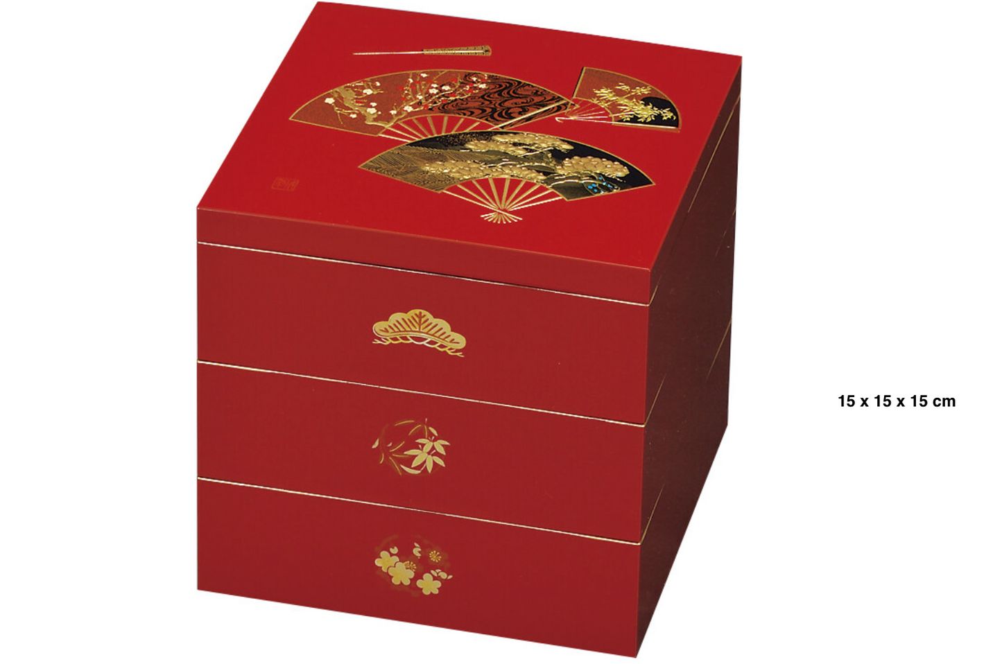 【預訂】日本製 金箔漆全盒