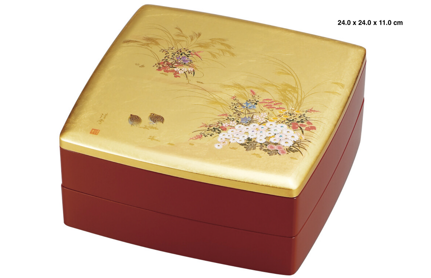 【預訂】日本製 金箔漆全盒