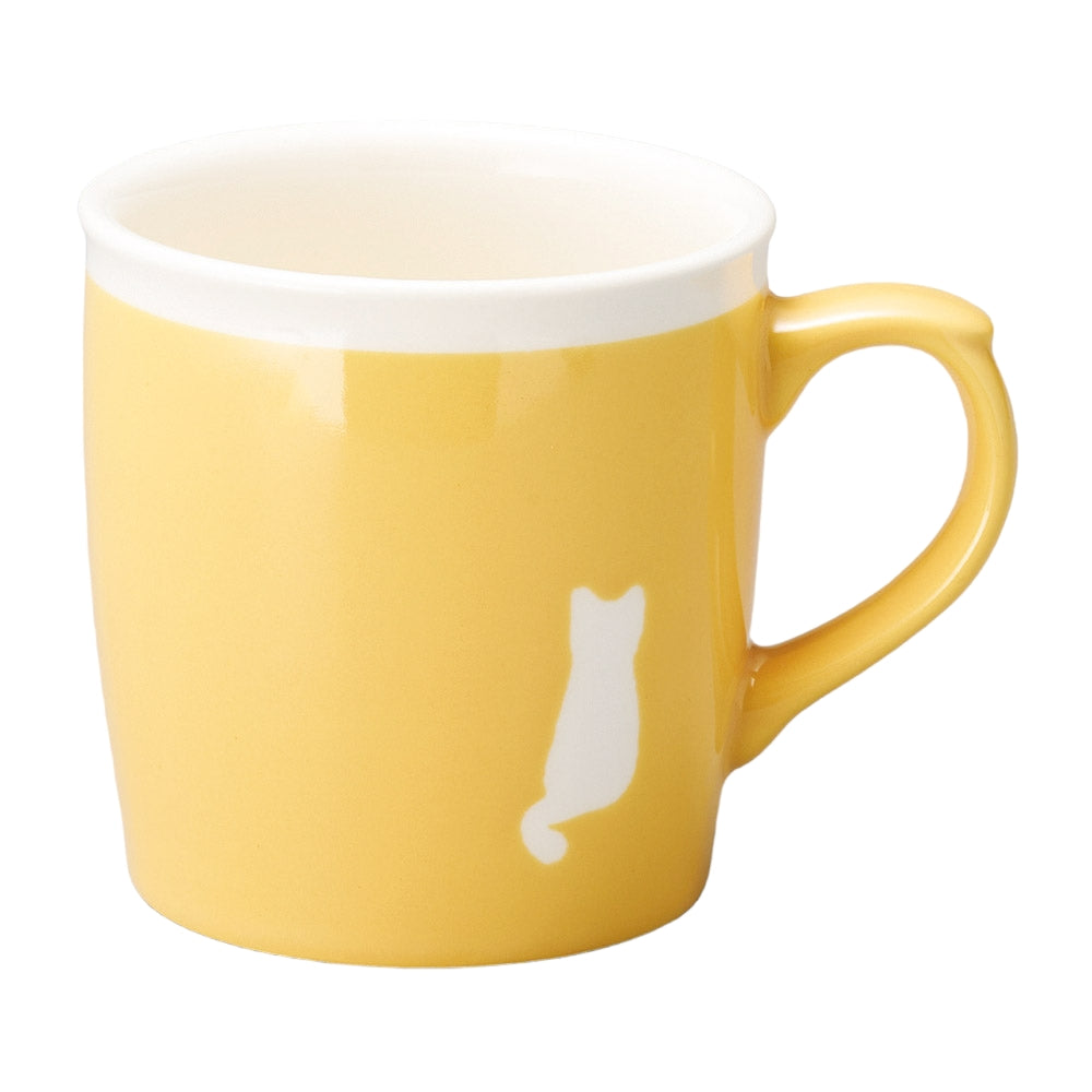 【預訂】日本製 剪影貓貓Mug杯