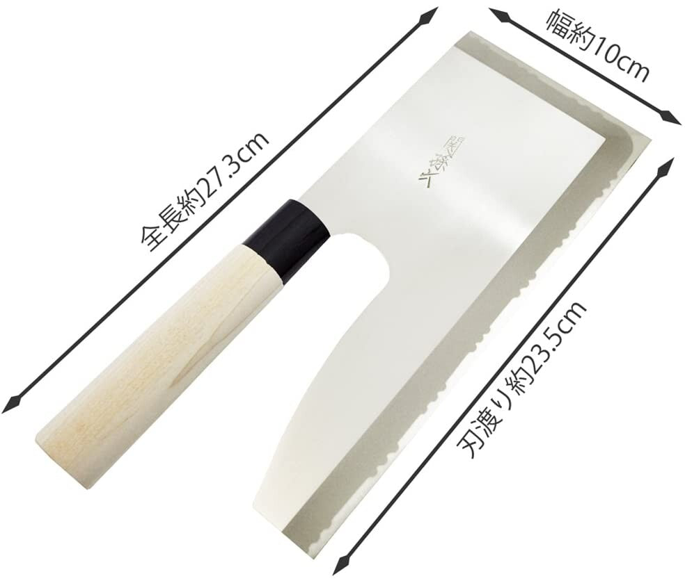 【預訂】日本製 不銹鋼蕎麥刀