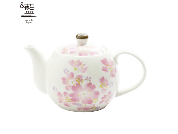 【預訂】日本製 Ceramic AI 金粉櫻茶具套裝