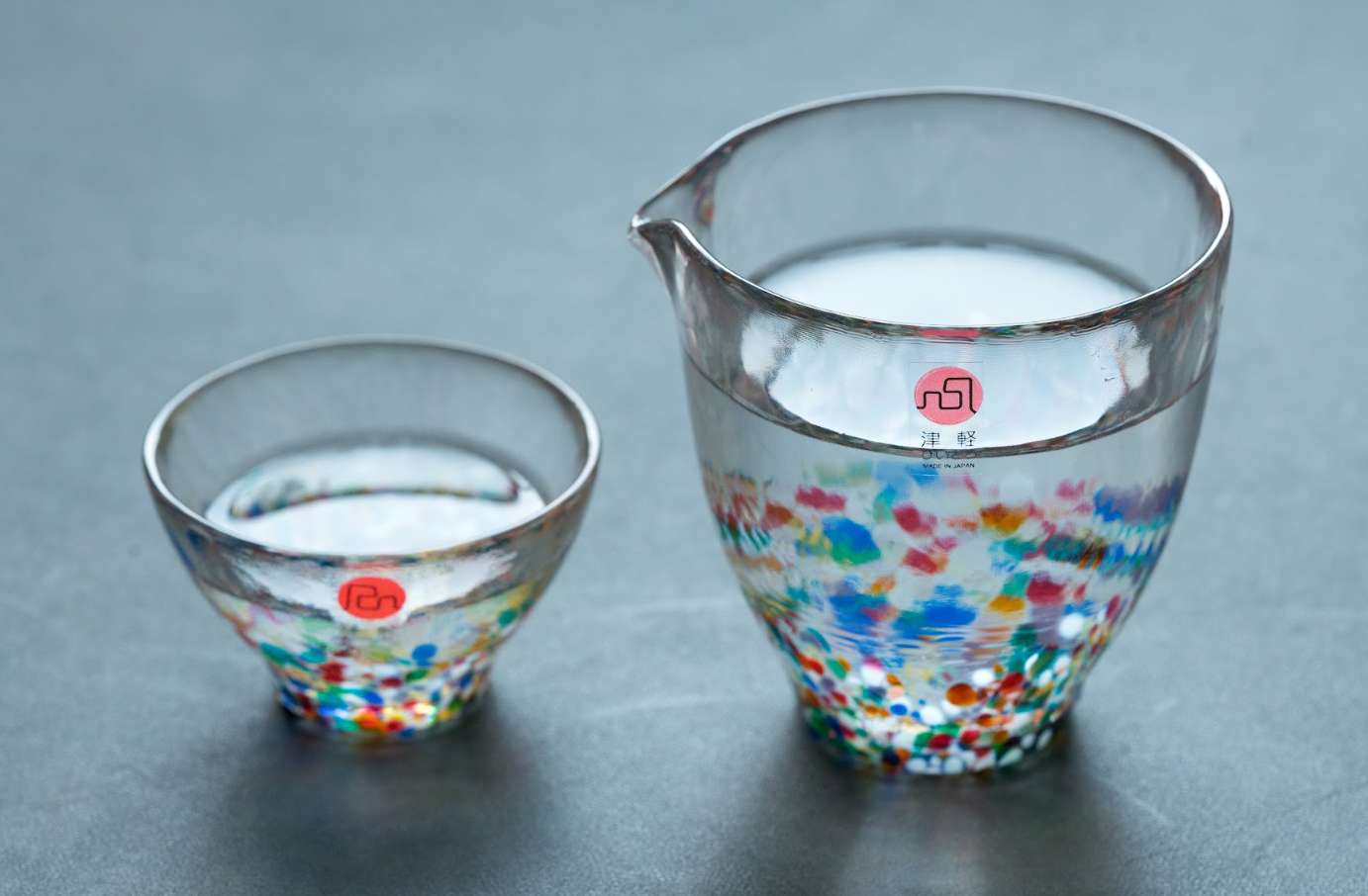 【預訂】日本製 津輕 nebuta幻彩清酒杯