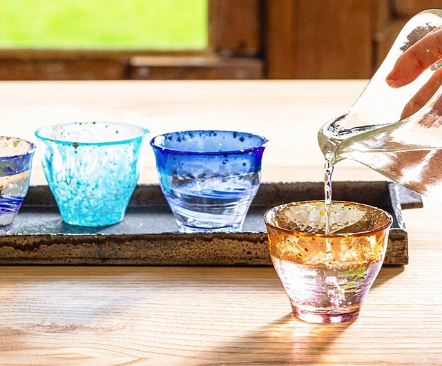 【預訂】日本製 金箔清酒杯
