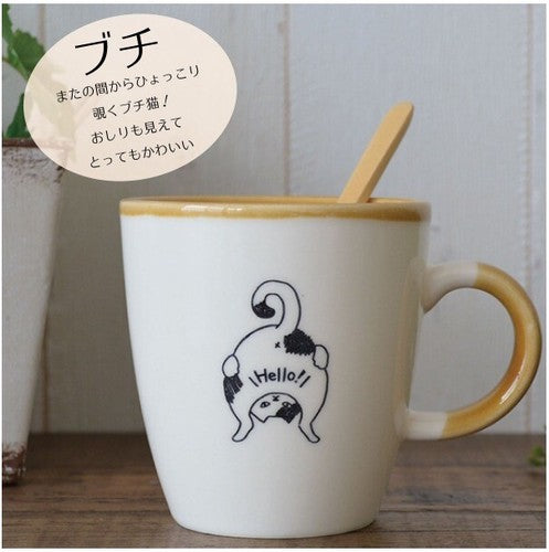 【預訂】日本製 kakuni 貓咪Mug杯