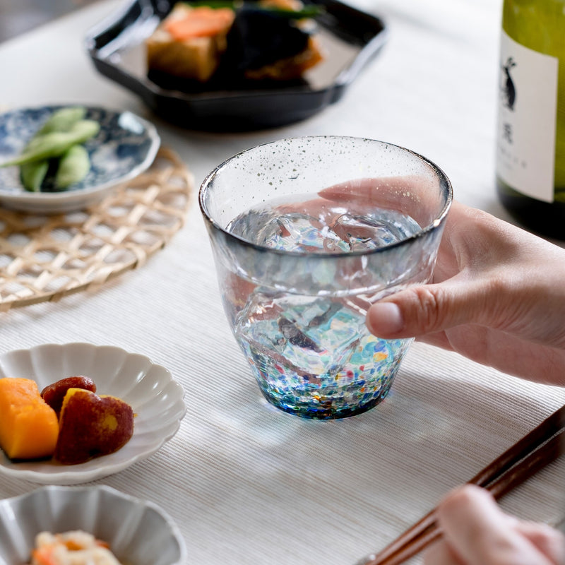 【預訂】日本製 津輕 金彩玻璃杯