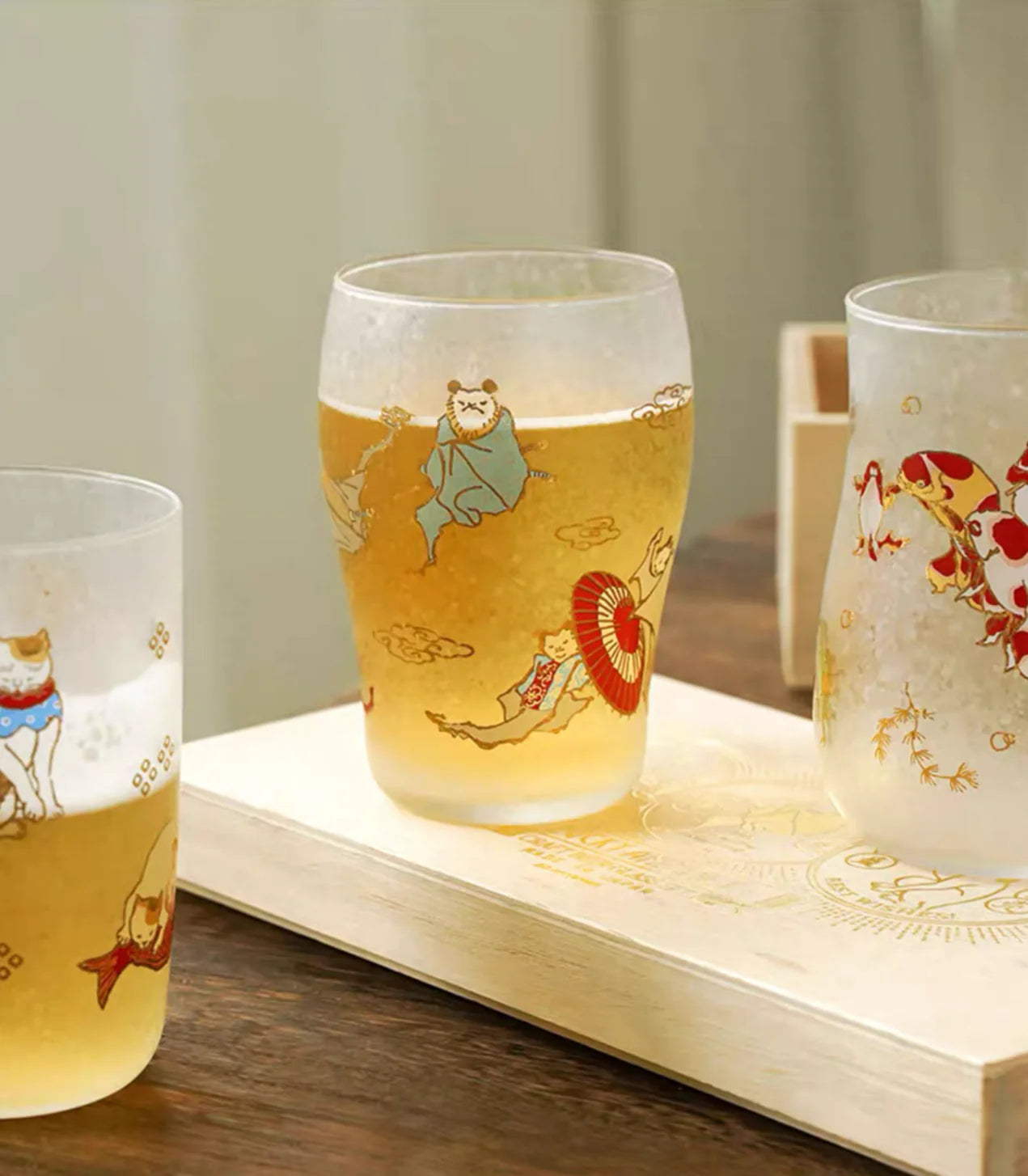 【預訂】日本製 Aderia浮世繪啤酒杯