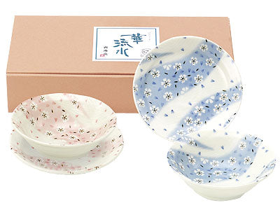 【預訂】日本製 華流水皿鉢套裝