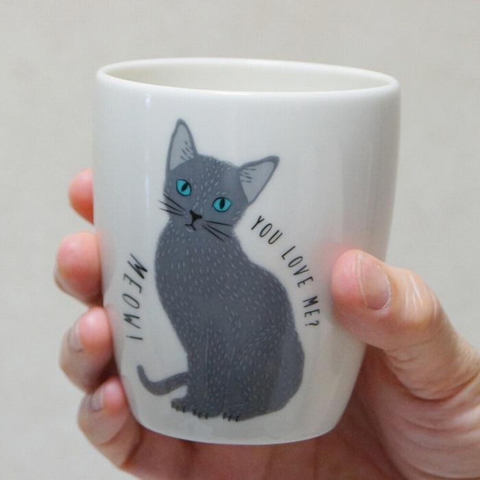 【預訂】日本製 MEOW!MEOW!茶杯