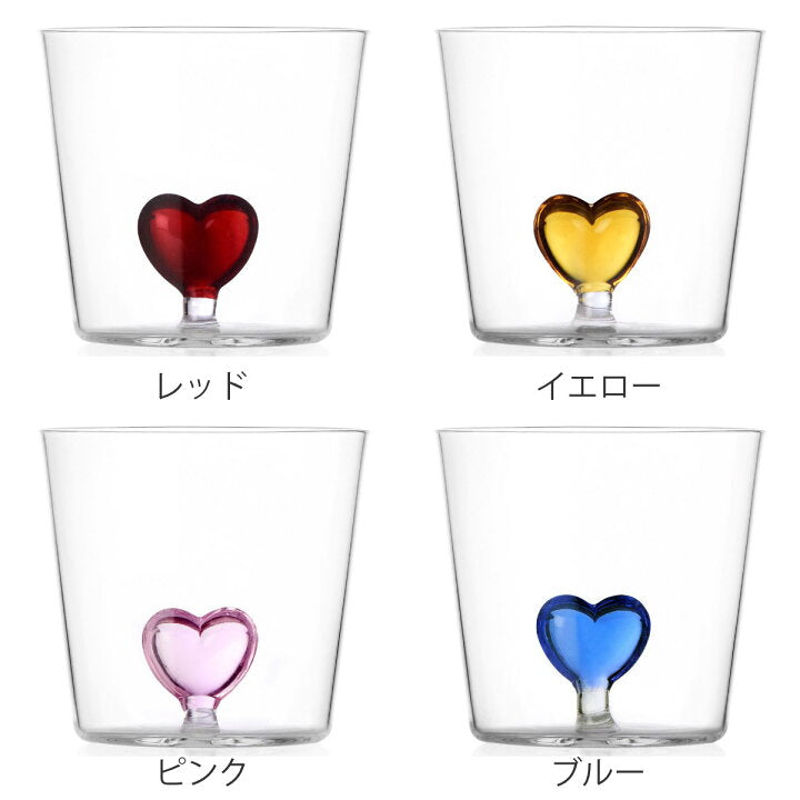 【預訂】日本直送 Ichendorf Milano CUORE 玻璃杯