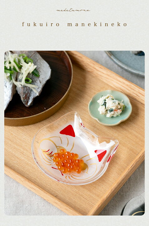【預訂/新款】日本製 aderia 招財貓小碟