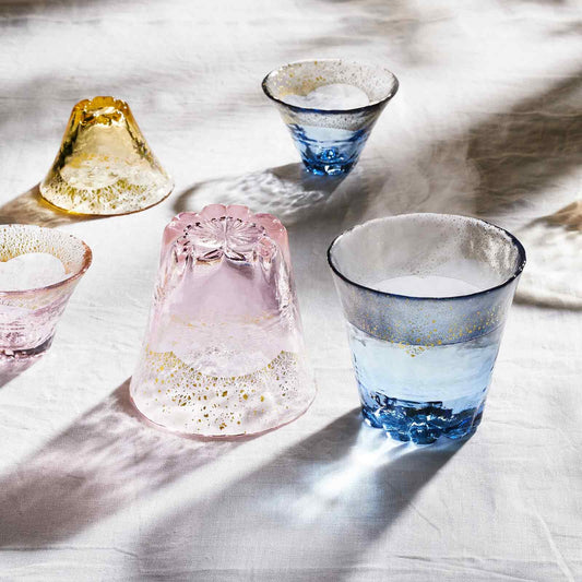 【預訂】日本製 Toyo sasaki glass金箔櫻花玻璃杯