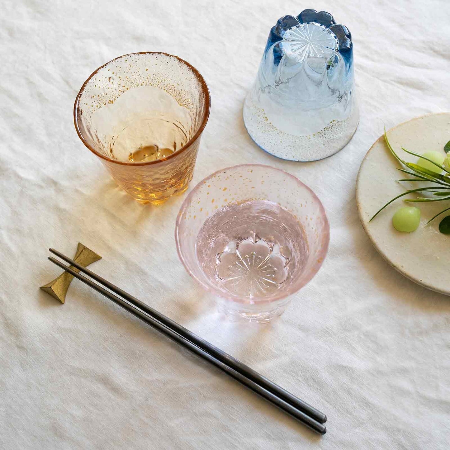 【預訂】日本製 Toyo sasaki glass金箔櫻花玻璃杯