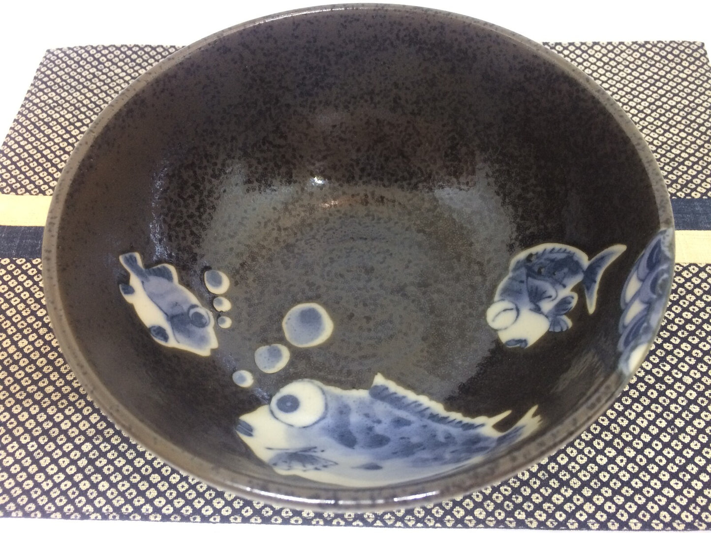 【現貨】日本製 魚三味大碗