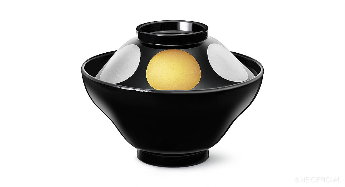 【預訂】日本製 越前漆器日月湯碗