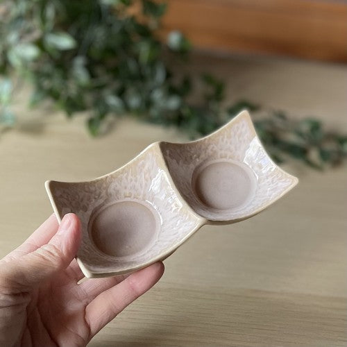 【預訂】日本製 麥山窯 兩格皿