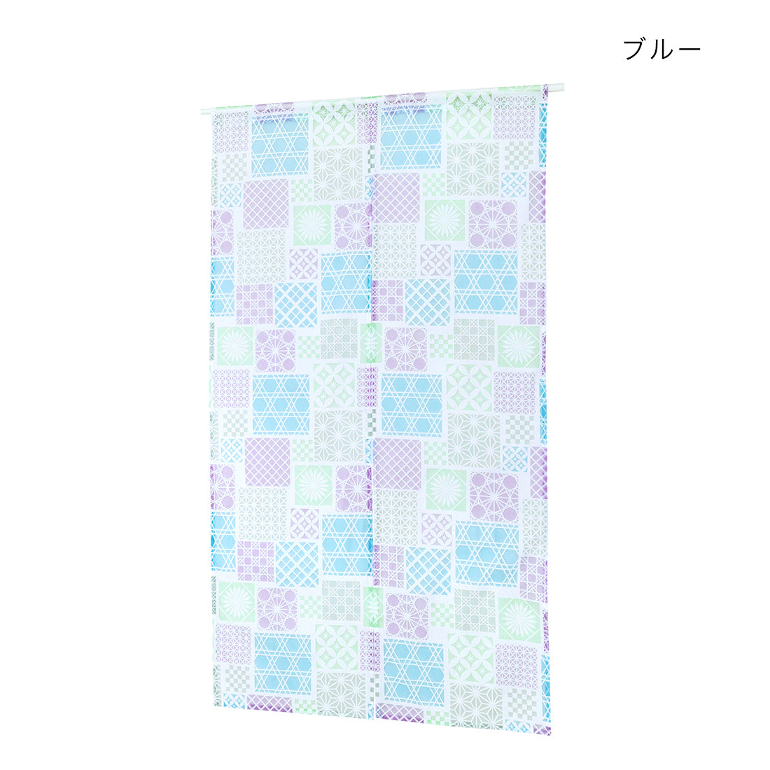 【預訂】印度製 透明彩繪切子長門簾
