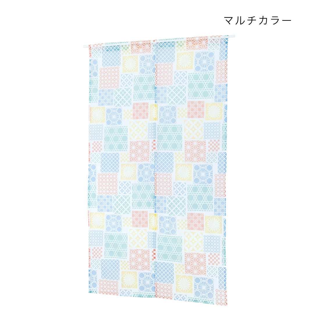 【預訂】印度製 透明彩繪切子長門簾