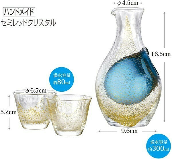 【預訂】日本製 東洋佐佐木金箔冰壺套裝