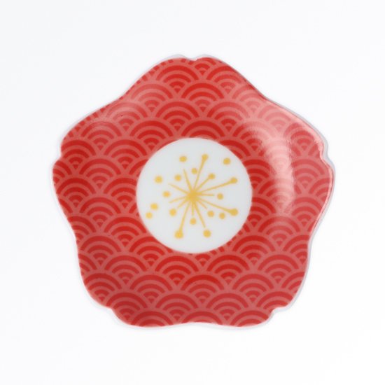 【預訂】日本製 九谷燒櫻花小皿