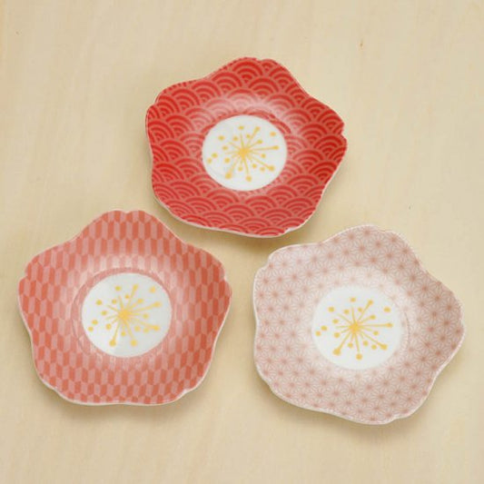 【預訂】日本製 九谷燒櫻花小皿