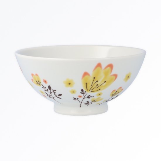 【預訂】日本製 九谷燒春花飯碗⁣