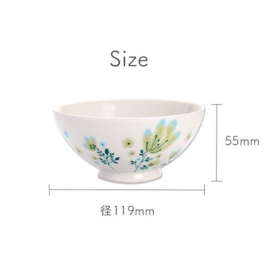 【預訂】日本製 九谷燒春花飯碗⁣