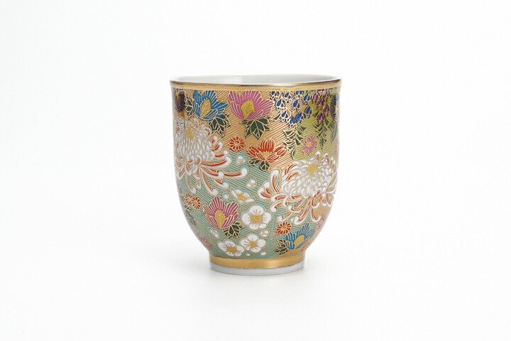 【預訂】日本製 九谷燒⁣上花詰茶杯