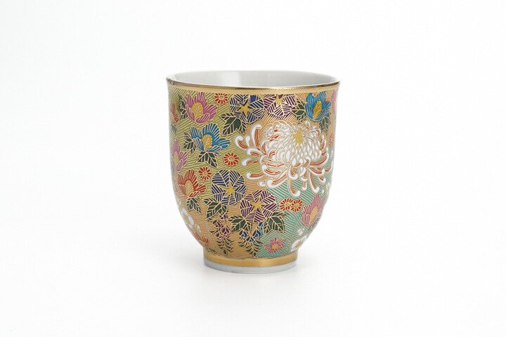 【預訂】日本製 九谷燒⁣上花詰茶杯