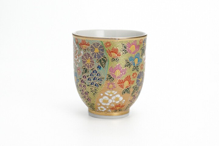【預訂】日本製 九谷燒⁣上花詰茶杯