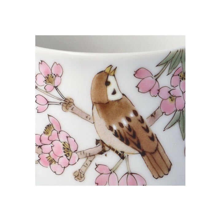 【預訂】日本製 九谷燒⁣野鳥系列清酒杯