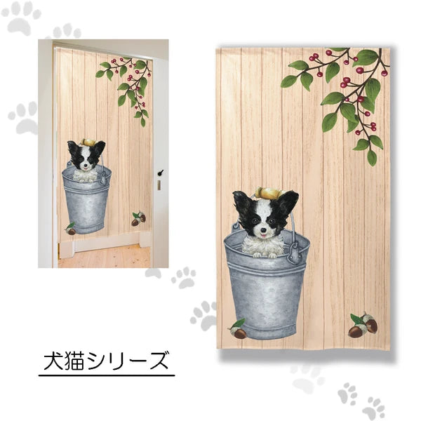 【預訂】日本製 狗狗150cm門簾