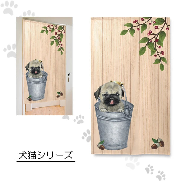 【預訂】日本製 狗狗150cm門簾