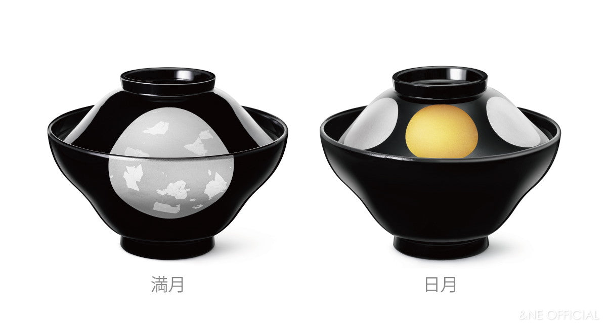 【預訂】日本製 越前漆器日月湯碗