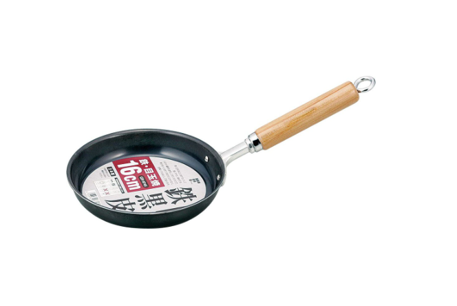 【預訂】日本製 煎蛋黑鐵皮鍋