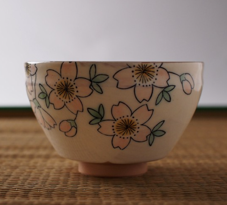 【預訂】日本製 彌生櫻花抹茶碗