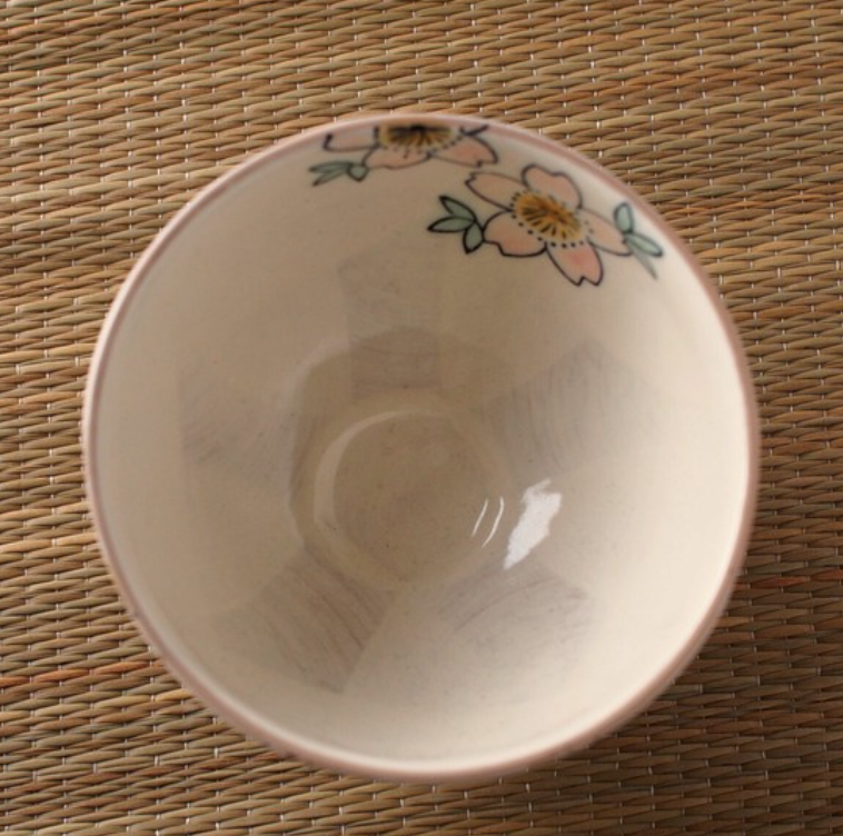 【預訂】日本製 彌生櫻花抹茶碗