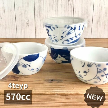 【預訂】日本製 貓咪儲存盒連蓋
