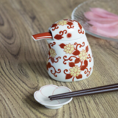 （預訂）日本製 有田燒麻雀醬油瓶