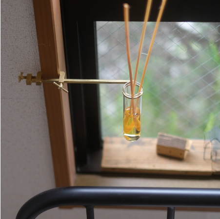 【預訂】日本製 黃銅單枝花瓶