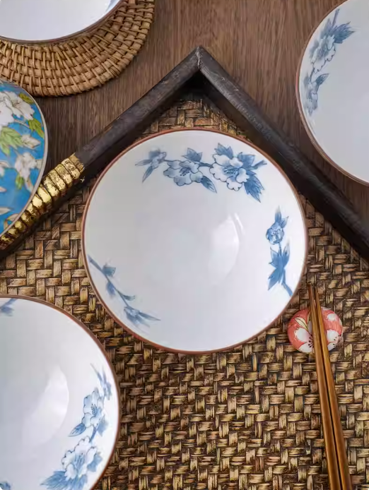 【預訂】日本製 櫻飯碗套裝