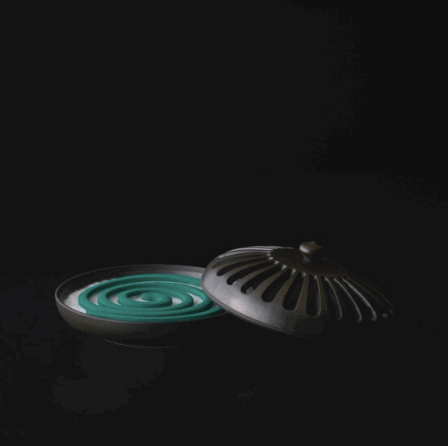 【預訂】日本製 瓷菊焚香器
