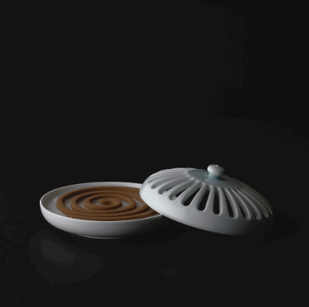 【預訂】日本製 瓷菊焚香器