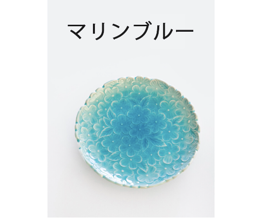 【預訂】有田燒波佐燒 花卉浮雕小碟